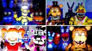Evolution of Five Nights at Freddy's 1-5 Unreal Engine 4