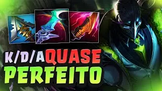 ZED É O REI DO FLANCO! 😈