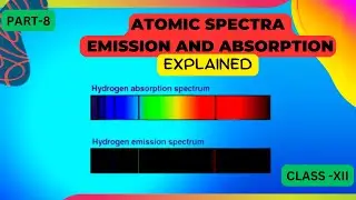 Explained atomic spectra i.e emission and absorption spectra | Class 12 Physics - Atoms