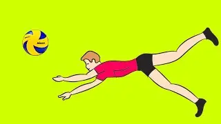 How to Do a Fish in Volleyball / Tutorial