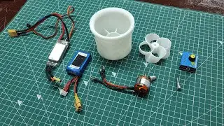 3D Printed EDF Engine @INDIRC1 #airplane