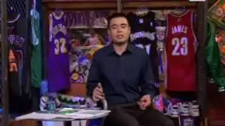 Yao's huge double double against the Lakers