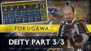 Civilization VI - Tokugawa | Deity City Building Casual Run - Part 3/3 | Culture Vic Turn 288