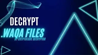 Waqa File Virus Ransomware [.Waqa ] Removal and Decrypt .Waqa Files