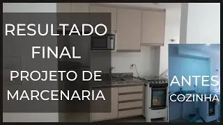 RESULTADO FINAL PROJETO DE MARCENARIA DE COZINHA E BANHEIRO