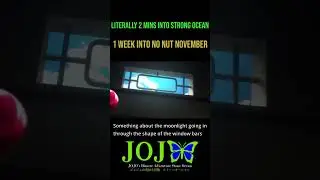 1 week into No Nut November - Jojo Stone Ocean Reaction Meme 2 #jojo #jojosbizarreadventure #shorts