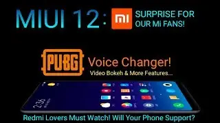 MIUI 12 Global - Change Voice In PUBG, FreeFire, COD In Xiaomi Phones?⚡