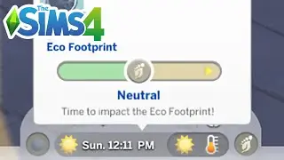 How To Change Eco Footprint To Neutral (Cheat) - The Sims 4