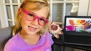 Screen Time Glasses - Blue Light Blocking Computer Glasses for Toddlers & Kids