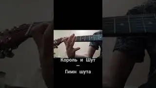 Король и Шут - Гимн шута . P.S. : я еще не привык к новой гитаре #guitar #music #гитара