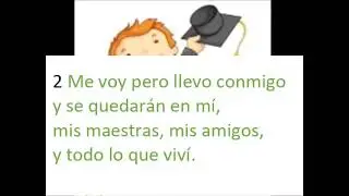 Pista Canción de despedida preescolar Kinder 1 y 2