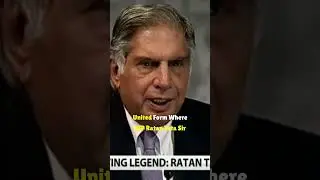 Ratan Tata Sir Dream for India #ratantata #tatagroup #rip #dream