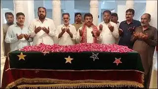 پاکستان پیپلز پارٹی  ضلع خیرپور کے صدر نواب علی وسان نے گڑھی خدا بخش بھٹو پہنچ کر
