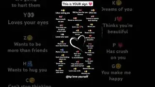 This is YOUR sign|Find yours and their initials #shorts #trending #viralvideo #tiktok