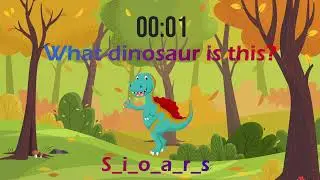 DINO DINO | Complete the dino name 3