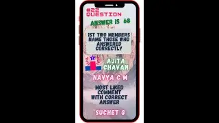 #23 PSM #Math #puzzle #Riddle #shorts solve the riddle.. 5 7 37 8 4 20 6 4 ?😱