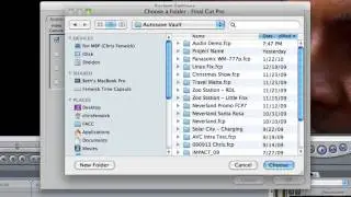100203 Auto Save Vault in Final Cut Pro