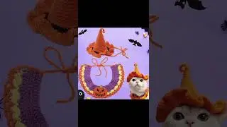 Disfraz de Halloween de crochet para mascotas #amazon #tendenciaglobal #halloween
