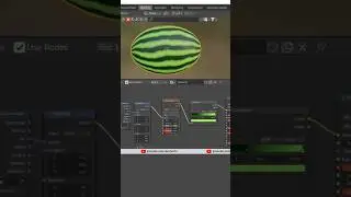 3d Watermelon Tamil Tutorial in Blender #blender #3dmodelling #watermelon #Tamil #cinema4d #lowpoly