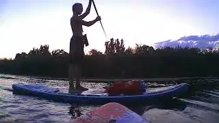 На САП бордах по Солянке. Астрахань. SUP board.