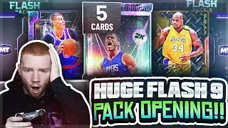Huge *INSANE* FLASH 9 Pack OPENING!! CRAZY Galaxy OPAL PULLS! PlayStation AU's 
