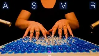 ASMR Tapping & Scratching on Sensory Tiles! 😴 No Talking - Mesmerizing Patterns - 1 Hour for Sleep