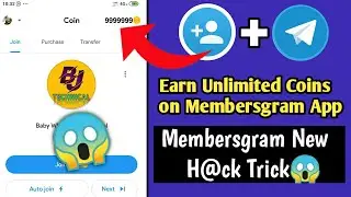 how to get unlimited coins in membersgram | how to increase telegram channel members