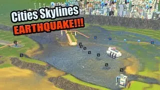 EARTHQUAKE: Our Flood Systems are DESTROYED! Will the City flood? [Crater Map#6]