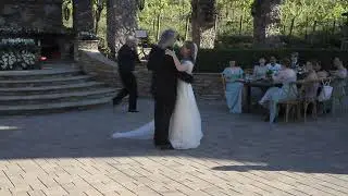 Jim and Andrea's first dance