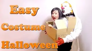 Лучший костюм DIY в последнюю минуту # Хэллоуин костюм на Хэллоуин