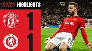 Manchester united 1 vs 1 Chelsea | Premier league
