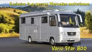 Exclusive motorhome for two on Mercedes Atego : Vario Star 800