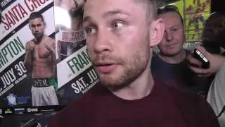 Carl Frampton wants to stop leo santa cruz