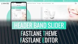 Header Band Slider ➡ Fastlane Theme & Fastlane Editor + Bonus personnalisation ++ 🎁