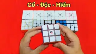 Review Các Loại Rubik 3x3 Cổ - Độc - Hiếm