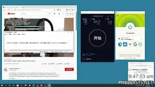 Windows10 ExpressVPN USA-Los Angeles - 5 单 服务器稳定性 20分钟观察测试 (5倍速播放)