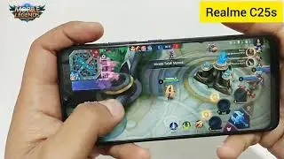 Realme c25s gameplay mobile legends #shorts #hpgaming #reviewhp #unboxinghp