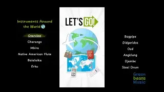 World Instruments for Kids 🌎 | Learn Music Around the World! | Green Beans Music
