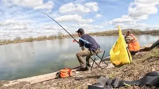 КОГДА она ВСПЛЫЛА, Я ДАР РЕЧИ ПОТЕРЯЛ! Рыбалка на поплавок, лещ в апреле 2024