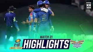MI Cape Town v Durban's Super Giants | Match 21 Highlights | Betway SA20
