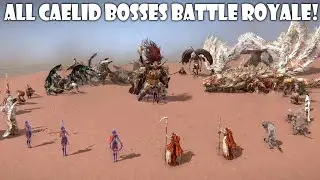 The Super Mega Battle Royale of ALL CAELID BOSSES - Elden Ring