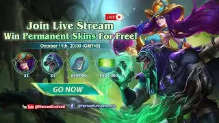 Heroes Evolved New Skins and Events Live Stream