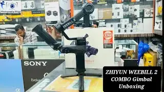 Zhiyun Weebill 2 Combo Best Gimbal For Sony, Canon, Nikon Mirrorless Camera's