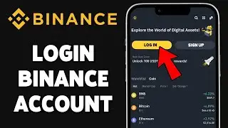 How To Login Binance On Mobile App 2024 | Sign In Binance App | Binance Account Login
