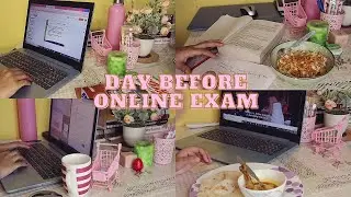 8 HOUR STUDY DAY✨📖 DAY BEFORE ONLINE EXAM | STUDY VLOG 2 |