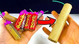 how to make LOUD crackers | how to make firecrackers for diwali | how to make firecrackers 