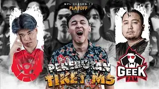 GEEK VS BTR! NOBAR MPL! GILA... SERU NI..