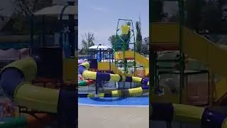 Тараз(Джамбул) Крупнейший Аквапарк в зоне отдыха Зербулак(Комсомольское озеро)