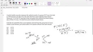 SOA Exam P Question 6 | Conditional Probability