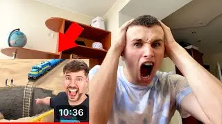 СМОТРЮ MrBeast ПОКА ОН НЕ КИНЕТ ПОДПИСЧИКА В ЯМУ !!!